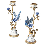Подсвечник Candleholder Birds Atlanta Set 2 Pcs варинант исполнения - 1 | Loft Concept в Новосибирске