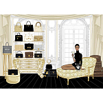 Megan Hess The Bag варинант исполнения - 2 | Loft Concept в Новосибирске