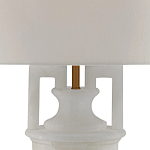 Настольная лампа с основанием в форме урны Piercing Stone варинант исполнения - 1 | Loft Concept в Новосибирске