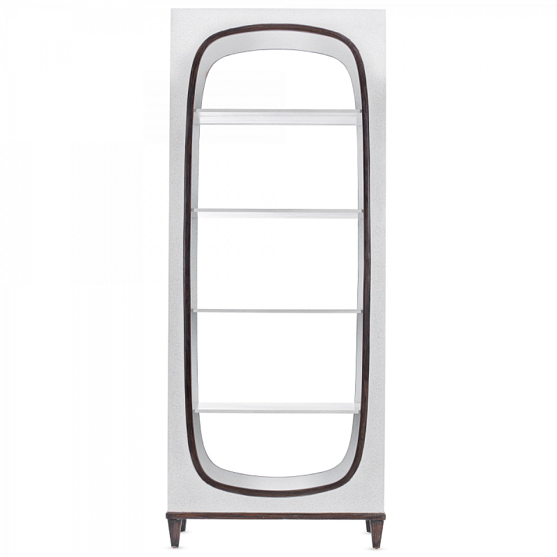 Стеллаж Theodore Alexander Bookcase Balboa Белый Коричневый Стеллаж Theodore Alexander Bookcase Balboa Белый Коричневый в Новосибирске | Loft Concept