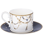 Чайный набор из фарфора с изображением лошадей на 6 персон 12 предметов Porcelain Horse Set   варинант исполнения - 2 | Loft Concept в Новосибирске