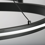 Люстра подвесная светодиодная в виде волнообразной ленты Ribbon Vortex варинант исполнения - 9 | Loft Concept в Новосибирске