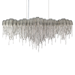 Люстра подвесная с металлическими дугами и длинными цепочками 115 см Atlantis Chain варинант исполнения - 15 | Loft Concept в Новосибирске