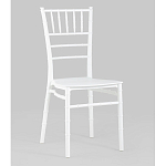 Стул Chiavari пластик белый варинант исполнения - 1 | Loft Concept в Новосибирске