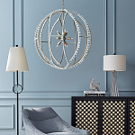 Настольная лампа с черно-белым узором Wavy Stripes варинант исполнения - 3 | Loft Concept в Новосибирске