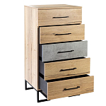 Комод с 3-мя ящиками в стиле лофт Urban Style Space варинант исполнения - 5 | Loft Concept в Новосибирске