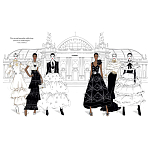 Megan Hess. The Illustrated World of Couture варинант исполнения - 8 | Loft Concept в Новосибирске