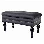 Мягкая банкетка с зоной для хранения Casket Dark Grey варинант исполнения - 2 | Loft Concept в Новосибирске