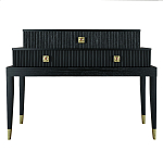 Премиальная Консоль с тремя ящиками Elsa Dreams Black варинант исполнения - 4 | Loft Concept в Новосибирске