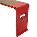 Деревянная консоль Porcher Red Concole варинант исполнения - 2 | Loft Concept в Новосибирске