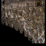 Люстра с каскадом из прозрачного хрусталя Constant Sparks варинант исполнения - 12 | Loft Concept в Новосибирске