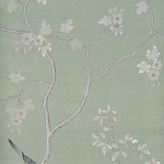 Обои ручная роспись Badminton Mercury Grey варинант исполнения - 2 | Loft Concept в Новосибирске