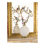 Подсвечник с декором из птиц на ветвях Birds of Paradise варинант исполнения - 4 | Loft Concept в Новосибирске