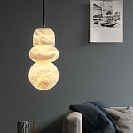 Подвесной светильник с фигурными плафонами Stone Triad варинант исполнения - 3 | Loft Concept в Новосибирске