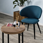 Стол журнальный круглый в стиле лофт Urban Style Space 2 варинант исполнения - 3 | Loft Concept в Новосибирске