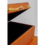 Комплект оранжевых чемоданов Golden Twigs варинант исполнения - 3 | Loft Concept в Новосибирске