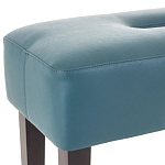 Мягкий  пуф на черных ножках Winton Pouf варинант исполнения - 2 | Loft Concept в Новосибирске