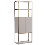 Стеллаж с дверцами и полками для хранения Expanse варинант исполнения - 1 | Loft Concept в Новосибирске