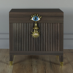 Сундук Eye Elsa Dreams Walnut варинант исполнения - 3 | Loft Concept в Новосибирске