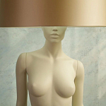 Лампа MANNEQUIN LAMP с абажуром изгибы тела варинант исполнения - 8 | Loft Concept в Новосибирске