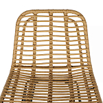 Стул барный с ротанговым плетением Half Bar Chair with Wicker без подлокотников варинант исполнения - 5 | Loft Concept в Новосибирске