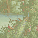 Обои ручная роспись Le Brésil Pastel варинант исполнения - 1 | Loft Concept в Новосибирске