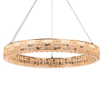 Люстра кольцевая с текстурной огранкой Reflection of Reality варинант исполнения - 2 | Loft Concept в Новосибирске