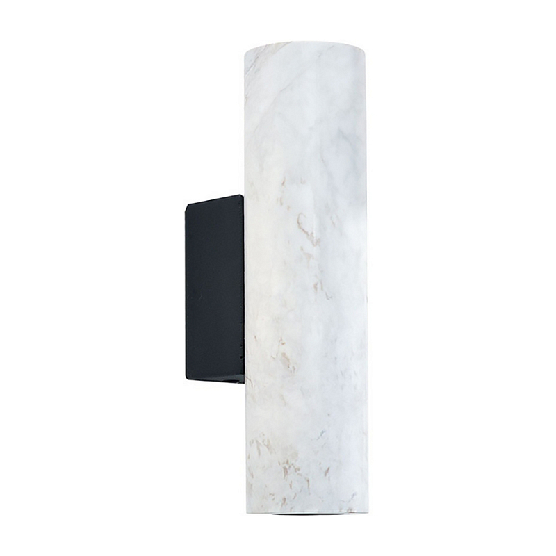 Бра Douro Light белый мрамор Белый Мрамор Bianco Черный в Новосибирске | Loft Concept 