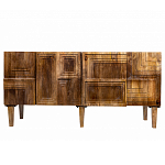 Комод с фактурным фасадом Squares варинант исполнения - 1 | Loft Concept в Новосибирске