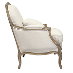 Кресло Ava Classical Armchair beige flax варинант исполнения - 1 | Loft Concept в Новосибирске