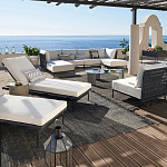 Уличное кресло Alaric Armchair Black варинант исполнения - 7 | Loft Concept в Новосибирске