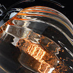 Подвесной светильник со стеклянном плафоном в форме бокала Kaleido варинант исполнения - 10 | Loft Concept в Новосибирске