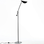 Торшер с поворотным плафоном Aracea Black Floor Lamp варинант исполнения - 5 | Loft Concept в Новосибирске