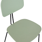 Стул на металлических ножках Travis Chair Green варинант исполнения - 4 | Loft Concept в Новосибирске