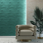 Гипсовая 3D Панель M-33 варинант исполнения - 1 | Loft Concept в Новосибирске