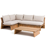 Уличное кресло из массива акации Trivett Wooden Chair варинант исполнения - 7 | Loft Concept в Новосибирске