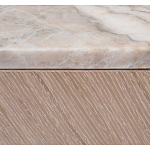 Комод с мраморной столешницей Uniqueness Marble варинант исполнения - 3 | Loft Concept в Новосибирске