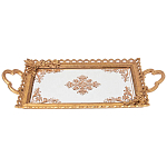 Поднос декоративный бронзовый Mirror Surface Bronze варинант исполнения - 1 | Loft Concept в Новосибирске