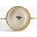 Фарфоровая чаша с бронзовыми элементами Eden Garden варинант исполнения - 4 | Loft Concept в Новосибирске