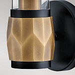 Бра для ванных комнат с прозрачным стеклянным плафоном в форме цилиндра Hinkley варинант исполнения - 15 | Loft Concept в Новосибирске