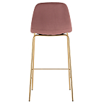Барный стул на золотистых ножках VENDRAMIN Pink варинант исполнения - 5 | Loft Concept в Новосибирске