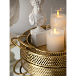 Поднос железный Gold Mesh варинант исполнения - 6 | Loft Concept в Новосибирске