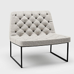 Мебельная ткань Sorbettol Шенилл Сееро-бежевый N 1120 варинант исполнения - 7 | Loft Concept в Новосибирске