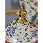 Шкатулка в форме яйца на величественных львах из фарфора с бронзовыми элементами Eden Garden варинант исполнения - 5 | Loft Concept в Новосибирске