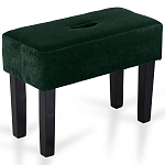 Мягкий  пуф на черных ножках Winton Pouf варинант исполнения - 5 | Loft Concept в Новосибирске