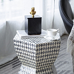 Мраморная шкатулка с бюстом из металла KELLY WEARSTLER варинант исполнения - 11 | Loft Concept в Новосибирске