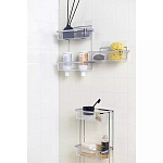 Полка напольная трехъярусная для ванной Bathroom Floor Shelf варинант исполнения - 2 | Loft Concept в Новосибирске