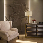 Барельеф AL CAPONE варинант исполнения - 2 | Loft Concept в Новосибирске