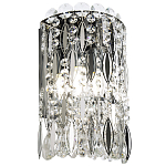 Бра с металлическими и хрустальными подвесками Bonnay Crystal Chrome Wall Lamp варинант исполнения - 1 | Loft Concept в Новосибирске