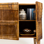 Комод с фактурным фасадом Squares варинант исполнения - 6 | Loft Concept в Новосибирске